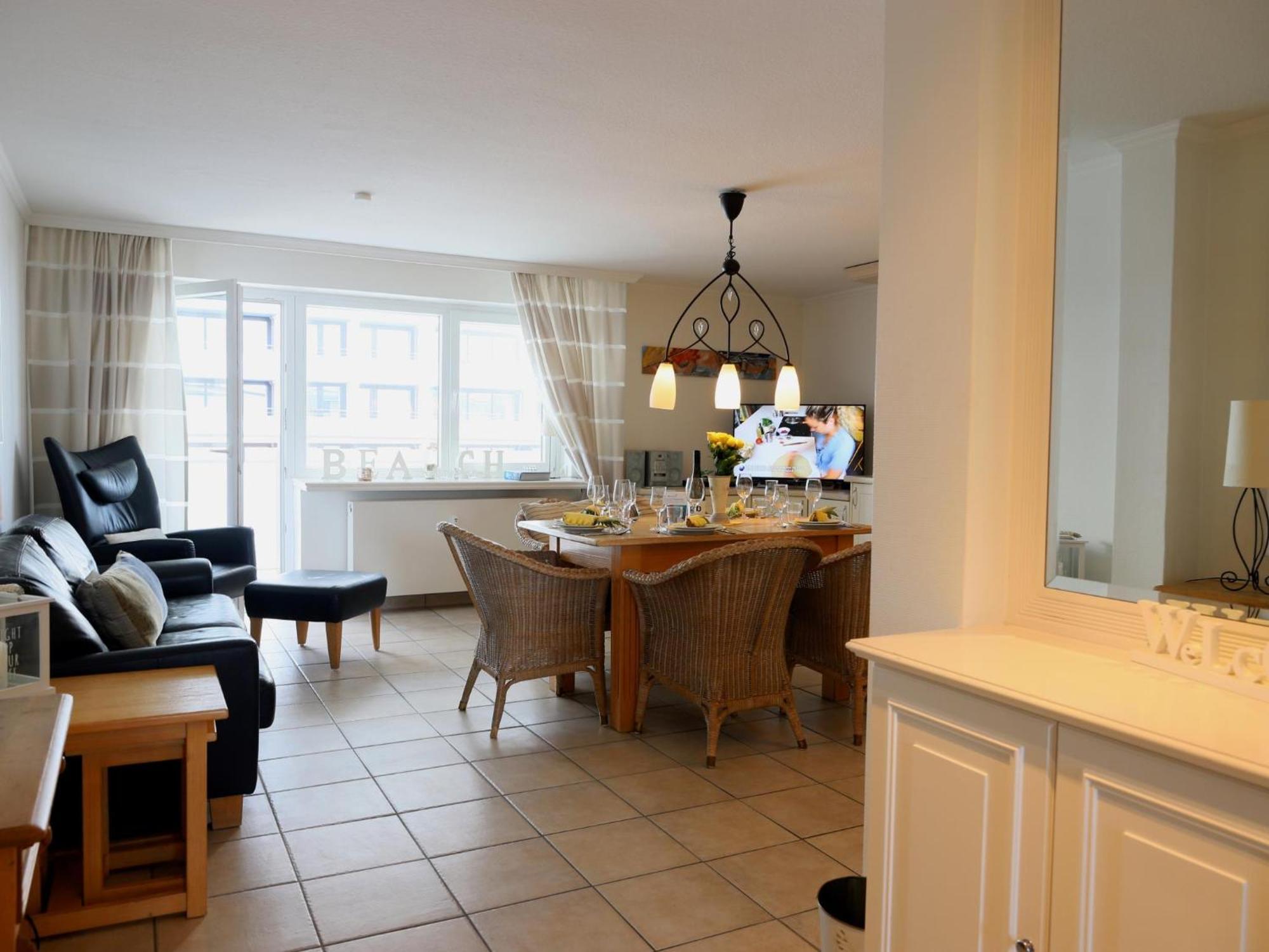 Strandnahe Ferienwohnung, Zentral Gelegen, Wlan Und Balkon, Andreas Dirks-Str. 1 ヴェスターラント エクステリア 写真