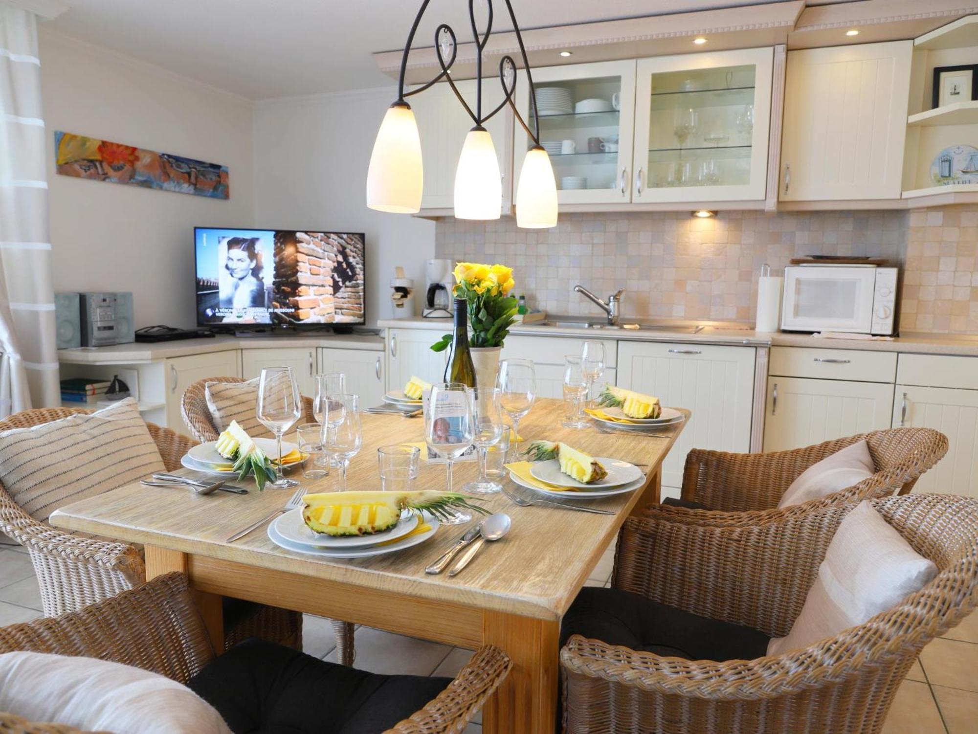 Strandnahe Ferienwohnung, Zentral Gelegen, Wlan Und Balkon, Andreas Dirks-Str. 1 ヴェスターラント エクステリア 写真